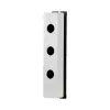Eaton M22-FI3 Caixa de superfície, 3 posições, plástico cinzento, IP66/IP67/IP69K