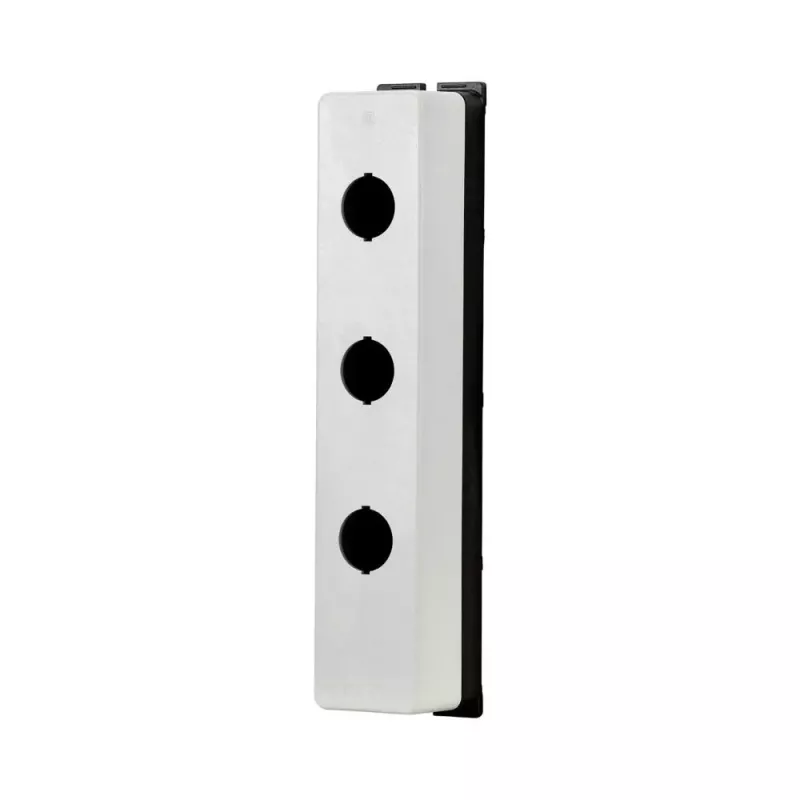 Eaton M22-FI3 Caixa de superfície, 3 posições, plástico cinzento, IP66/IP67/IP69K