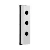 Eaton M22-FI3 Caixa de superfície, 3 posições, plástico cinzento, IP66/IP67/IP69K