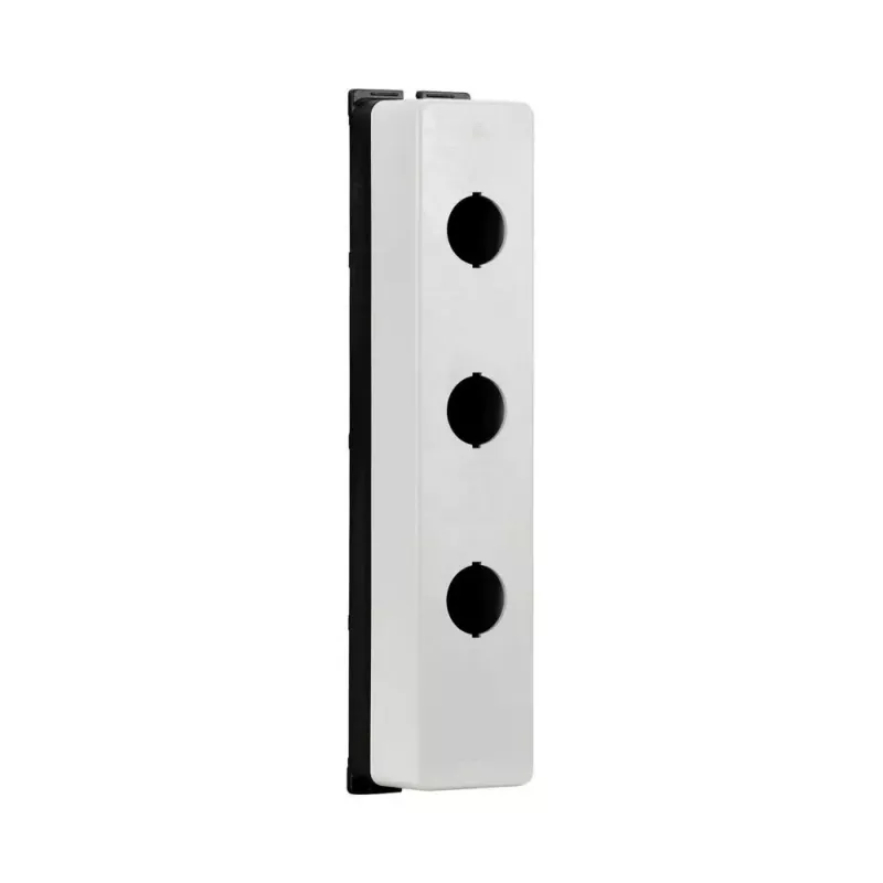 Eaton M22-FI3 Caixa de superfície, 3 posições, plástico cinzento, IP66/IP67/IP69K