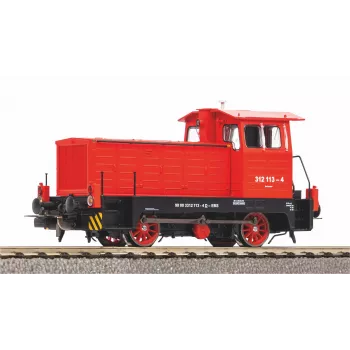 PIKO H0 52637 Locomotiva diesel BR 312 EBS (DCC Ready, PluX22)
