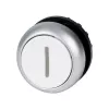Eaton M22-DR-W-X1 atuador de botão de pressão plano, branco, com bloqueio, sem marcação, lente redonda, 22 mm, IP67 216634