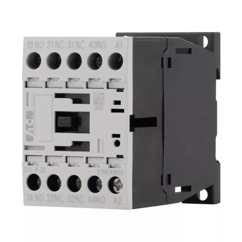 Eaton DILA-22 contactor auxiliar 24 V DC 2NO+2NC terminais de parafuso 1,6 kW