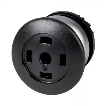 Eaton M22-DP-S-X atuador de botão de pressão saliente, momentâneo, preto, 22,5 mm, IP66/IP67/IP69K 216728