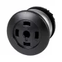 Eaton M22-DP-S-X interruptor de botão de pressão, preto 216728