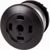 Eaton M22-DP-S-X interruptor de botão de pressão, preto 216728
