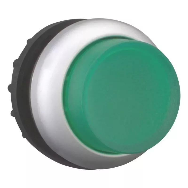 Eaton M22-DRLH-G atuador de botão luminoso, elevado, verde, em branco 216796