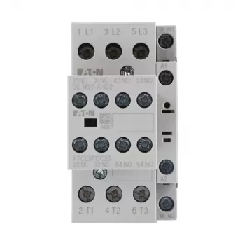 Eaton DILM25-32 contactor de potência tripolar, bobina 230 V AC, 11 kW, 25 A, 3NO + 2NO/2NC contactos auxiliares 277228
