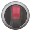 Eaton M22-WLK3-R atuador de interruptor rotativo iluminado, 3 posições, botão rotativo vermelho, 22,5 mm