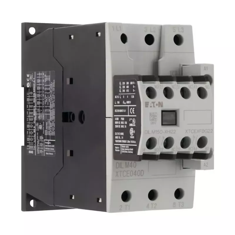 Eaton DILM40-22 contactor de motor tripolar 40A 18,5kW bobina 230V AC 277798