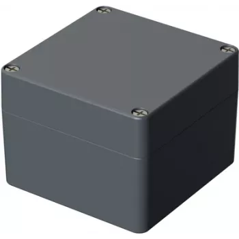 Bopla caixa universal 122 x 120 x 90 mm alumínio cinzento-prateado RAL 7001 IP66 01120000.H