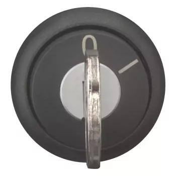 Eaton M22S-WRS atuador de comutador rotativo acionado por chave, 2 posições, com retenção, preto 216889