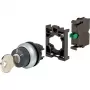 Eaton M22-WS-K10-BVP atuador de interruptor de chave, anel frontal de plástico, preto 110921