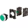 Eaton M22-DL-G-K10LED-BVP botão iluminado, anel frontal de plástico 110930
