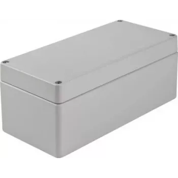Bopla caixa universal 200 x 100 x 80 mm alumínio cinzento prateado (RAL 7001) A 114 01114000.H