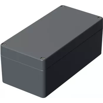Bopla caixa universal 200 x 100 x 80 mm alumínio cinzento prateado (RAL 7001) A 114 01114000.H