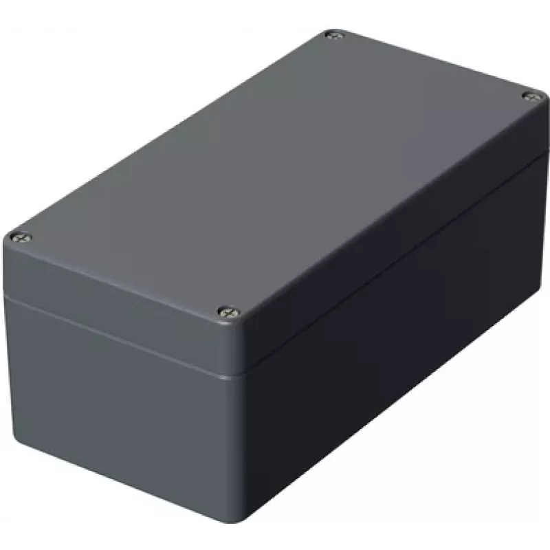 Bopla caixa universal 200 x 100 x 80 mm alumínio cinzento prateado (RAL 7001) A 114 01114000.H