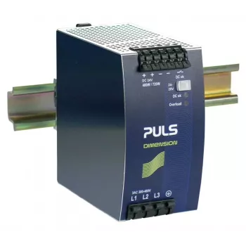 PULS DIMENSION QT20.241 fonte de alimentação de 3 fases para calha DIN 24V DC 20A 480W