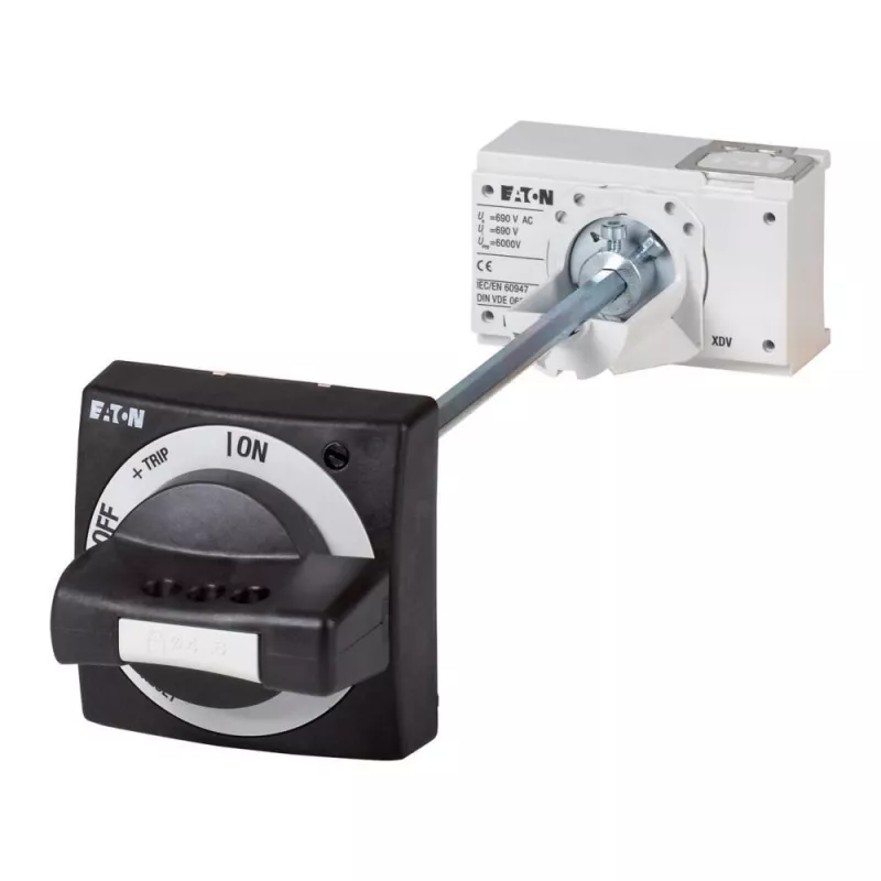 Eaton NZM2-XTVD-0 acoplamento de porta punho rotativo, preto 279393