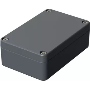 Caixa universal Bopla 98 x 64 x 34 mm alumínio cinzento-prateado RAL 7001 A 102 (01102000.MT2)