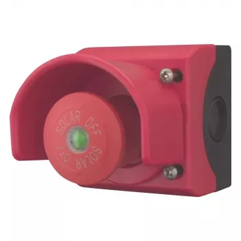 Eaton M22-SOL PV interruptor de comando-seccionador, 230V AC, 6A, 1NO+1NC, IP67/IP69K, com anel de proteção 150644