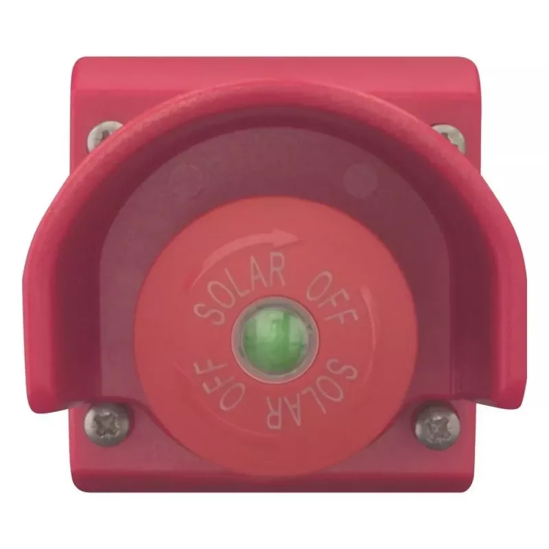 Eaton M22-SOL PV interruptor de comando-seccionador, 230V AC, 6A, 1NO+1NC, IP67/IP69K, com anel de proteção 150644