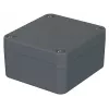 Caixa universal BOPLA poliamida cinzento-prateado (RAL 7001) 58 x 64 x 34 PK 101