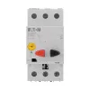 Disjuntor de proteção de motor EATON PKZM01-16, 16 A, 7,5 kW, tripolar, botão de pressão 283390