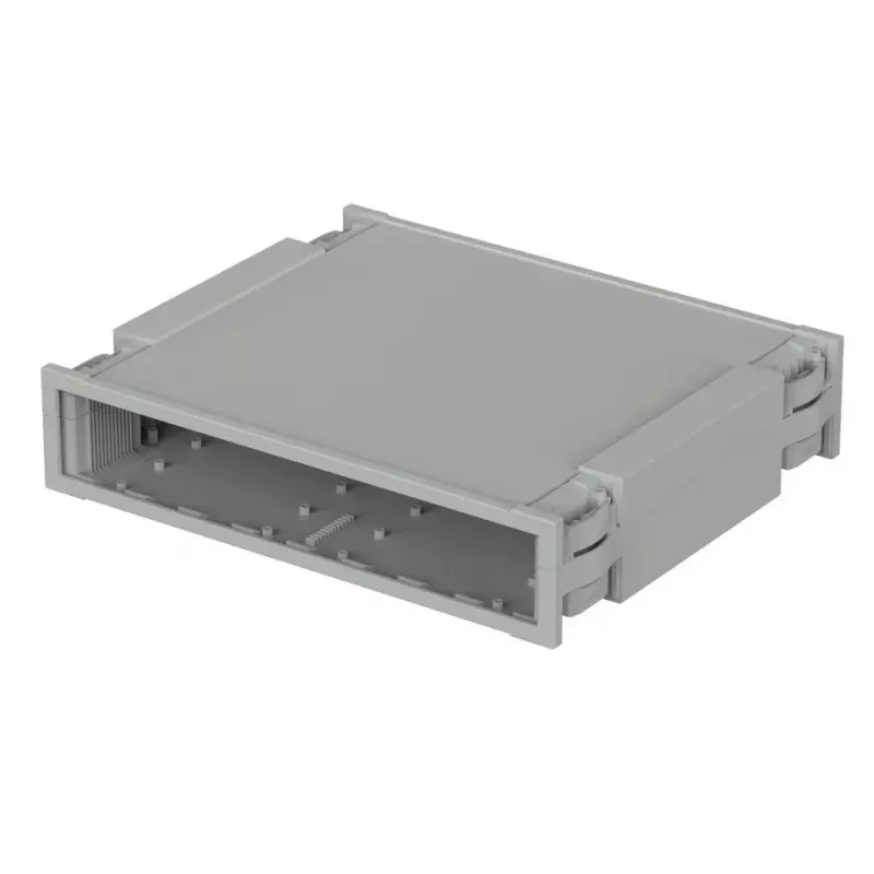 Caixa de mesa Bopla BOTEGO BO 62609, ABS, cinzento-claro RAL 7035, 256,9 x 307,35 x 65,2 mm 68626090.MT1