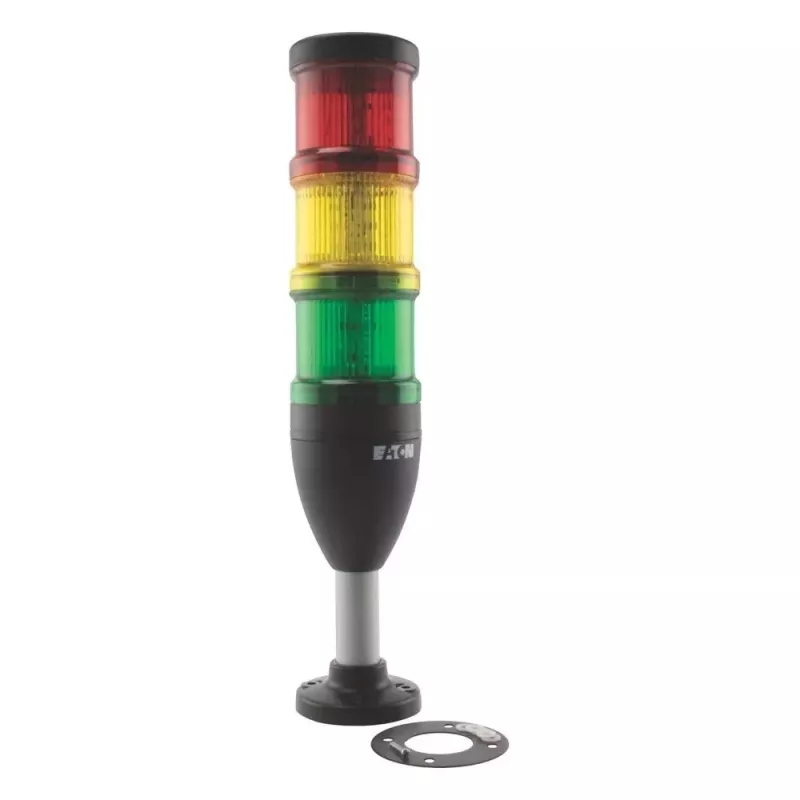 Elemento de torre de sinalização Eaton SL7-100-L-RYG-24LED, vermelho/amarelo/verde, 24V AC/DC 171425