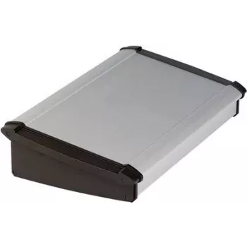 Caixa de consola Bopla TOPLINE ATPH 1865-250 250 x 181 x 68 mm alumínio cinzento-grafite RAL 7024 92865250.MT 1