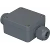 Caixa universal Bopla PK 101-211, 58 x 64 x 34 mm, poliamida, cinzento-prateado RAL 7001 38101200.MT2