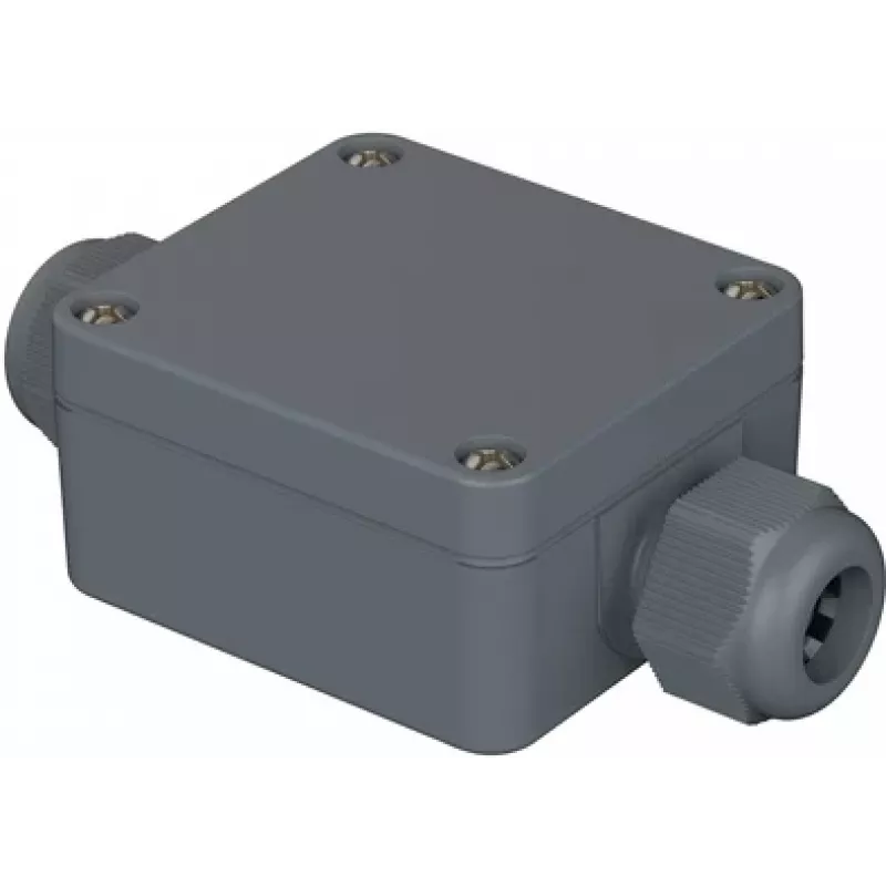 Caixa universal Bopla PK 101-211, 58 x 64 x 34 mm, poliamida, cinzento-prateado RAL 7001 38101200.MT2