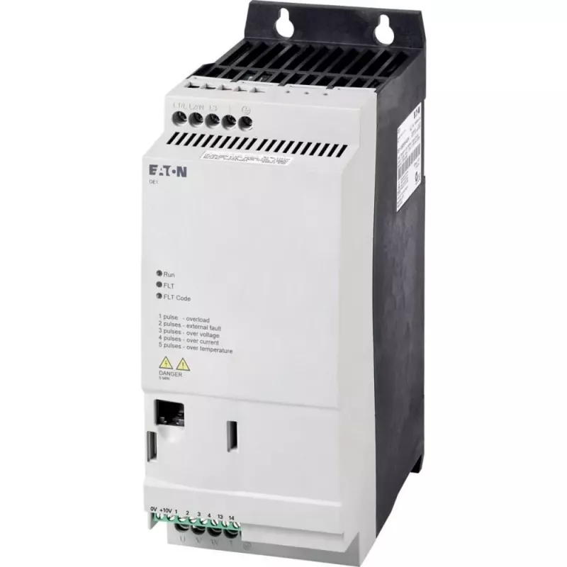 Eaton DE1-34016FN-N20N arrancador de velocidade variável, 380-480 V, 50/60 Hz, IP20, preto/branco 174340