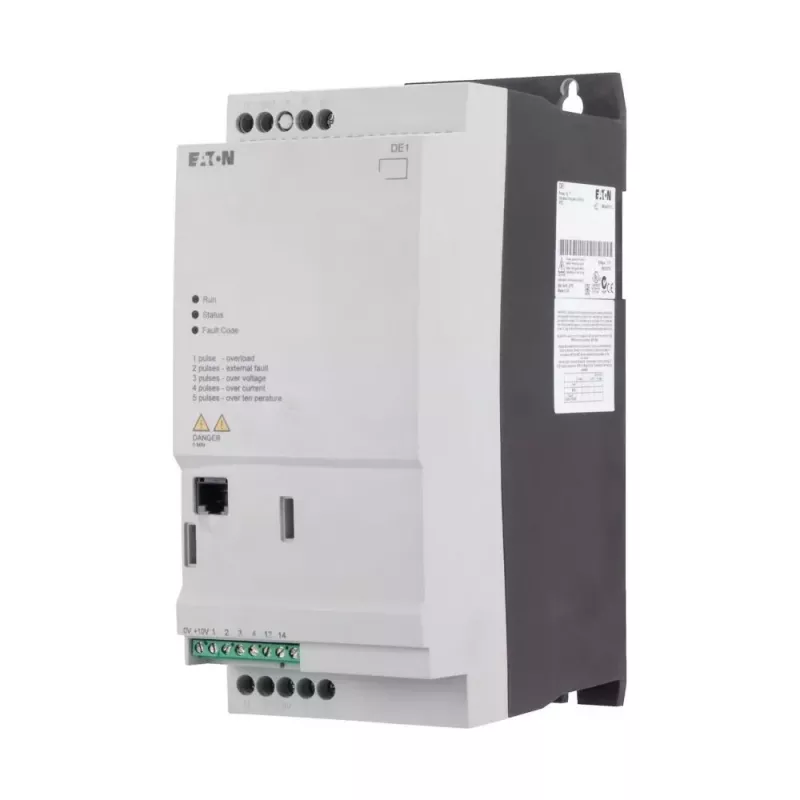 Eaton DE1-34016FN-N20N arrancador de velocidade variável, 380-480 V, 50/60 Hz, IP20, preto/branco 174340