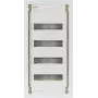 Quadro de distribuição de embutir Eaton KLV-48HWP-F, 4 filas, 48 módulos, porta em aço branco 178812