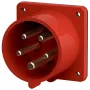 Ficha de encastrar MENNEKES TA 16A 5p 6h 400V IP44 1408