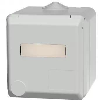 Tomada de parede MENNEKES Cepex 16A 5 polos 6h 400V IP44 vermelho 4135