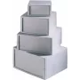 Caixa universal Bopla 85 x 81 x 40 mm poliestireno cinzento-claro RAL 7035 U 85 26085000