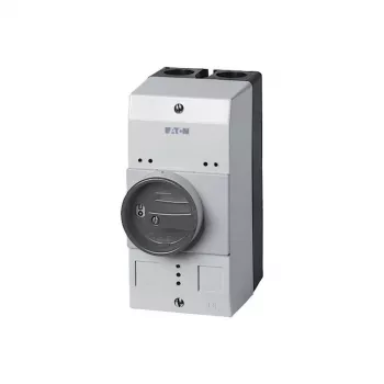 Caixa vazia Eaton CI-PKZ0-GM com interruptor rotativo, 158 x 80 x 126 mm, preto/cinzento 260089