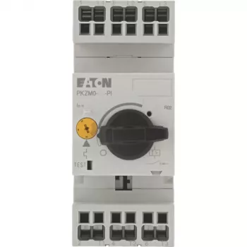 Eaton PKZM0-0.63-PI disjuntor de proteção de motor, 0,4-0,63 A, 3 polos, terminais push-in 199151