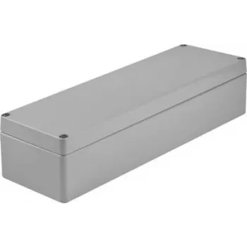 Bopla caixa universal 360 x 120 x 81 mm alumínio cinzento-prateado (RAL 7001) A 124 01124000.H