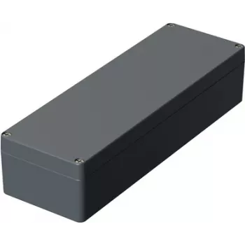 Bopla caixa universal 360 x 120 x 81 mm alumínio cinzento-prateado (RAL 7001) A 124 01124000.H