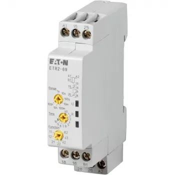 EATON relé temporizador multifunções 0,5s-100h ETR2-69 (262689)