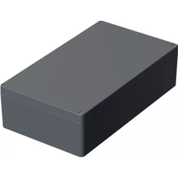 Bopla série A caixa universal 400 x 230 x 111 mm, alumínio, cinzento-prateado RAL 7001 01168000.H