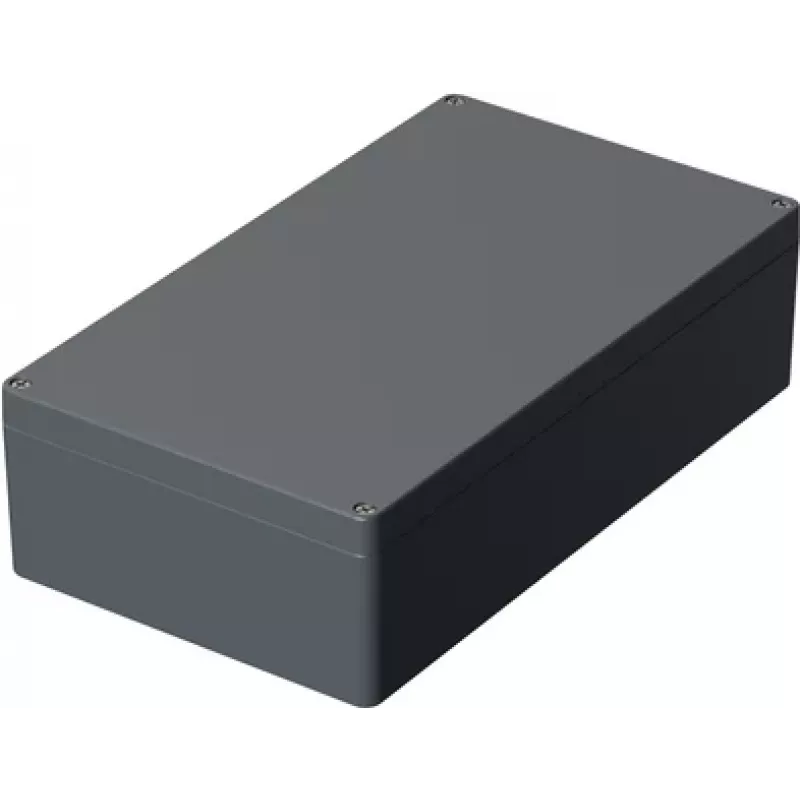 Bopla série A caixa universal 400 x 230 x 111 mm, alumínio, cinzento-prateado RAL 7001 01168000.H