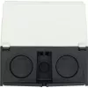 Eaton CI-K 206882 caixa vazia para montagem em calha DIN, 100 x 160 x 100 mm, cinzento claro (RAL 7035) / preto (RAL 9005)