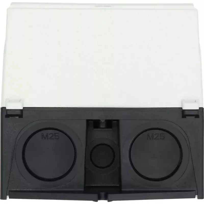 Eaton CI-K 206882 caixa vazia para montagem em calha DIN, 100 x 160 x 100 mm, cinzento claro (RAL 7035) / preto (RAL 9005)