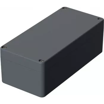 Bopla EUROMAS P 316 caixa universal 160 x 75 x 56,5 mm poliéster cinzento-prateado RAL 7001 04316000.H