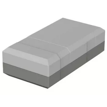 Bopla EG 1030 caixa de mesa, 100 x 54 x 30 mm, poliestireno, cinzento-claro RAL 7035 32103000